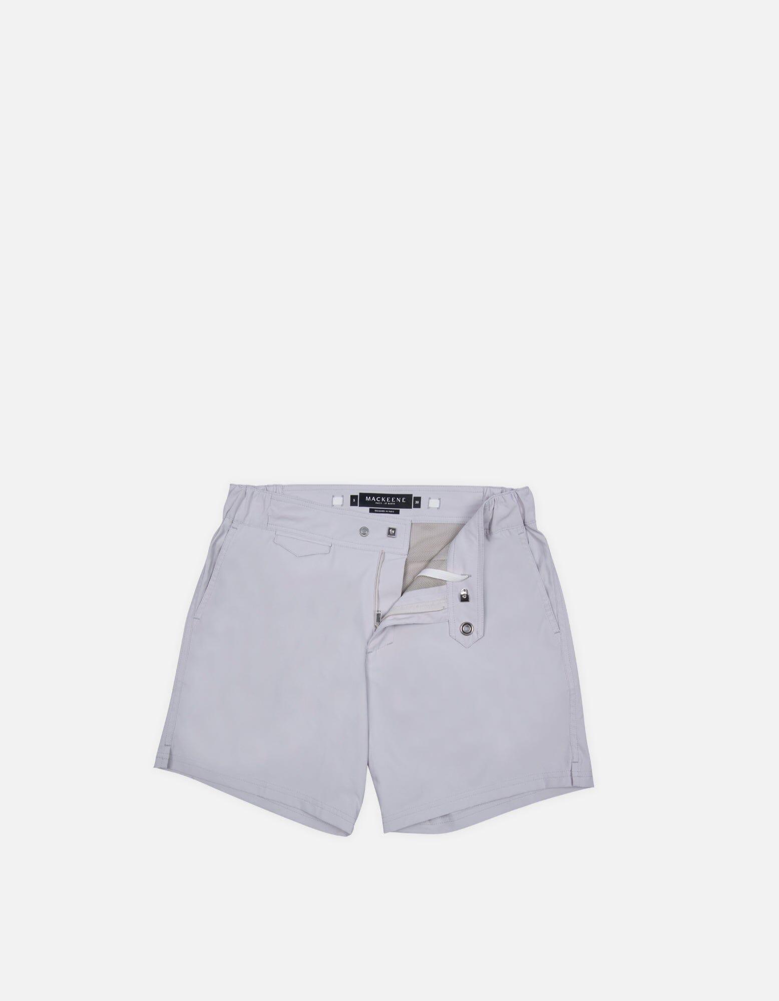 Gize - 00. Light Grey Swim Shorts - Gize MACKEENE 