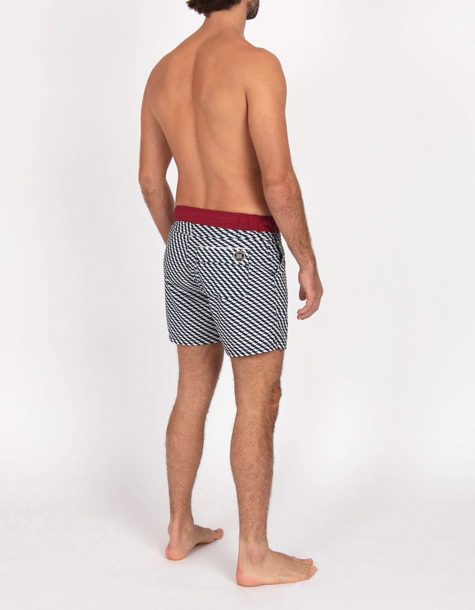 Gize - P12. Sao & Bordo Swim Shorts - Gize MACKEENE 