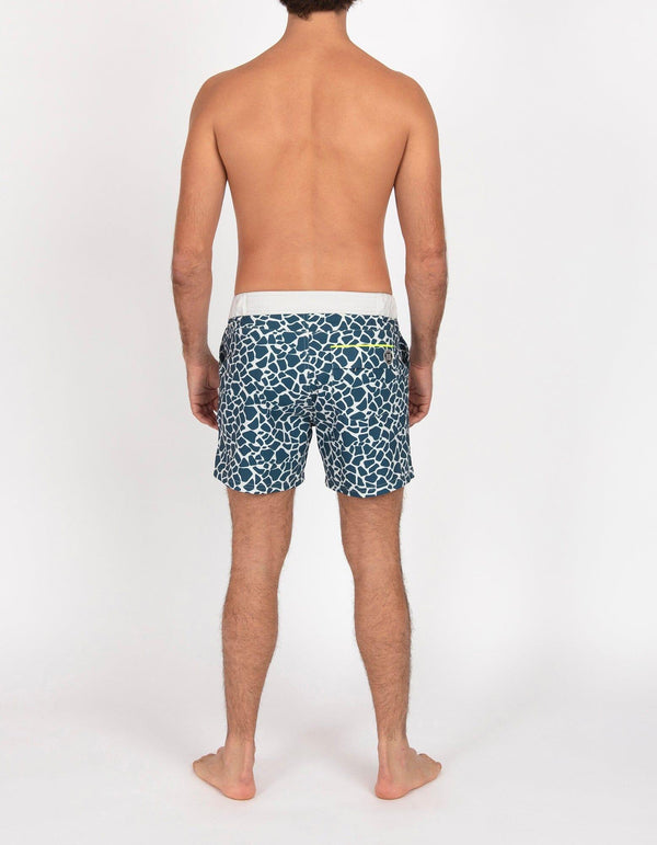 Gize - P15. Mini Lakes & Grey Swim Shorts - Gize MACKEENE 